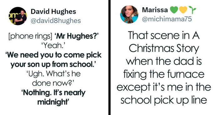 45 Of The Most Relatable School Pick-Up Experiences Shared By Parents