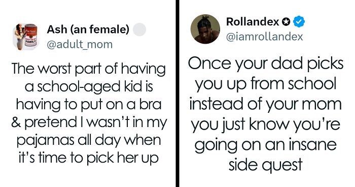 45 Funny Posts From Parents Trying To Survive The School Pick-Up Line