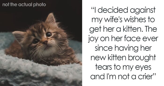 “I Put My Foot Down”: Dad Refuses To Take Away Daughter’s Kitten Over Disabled Kid’s Needs