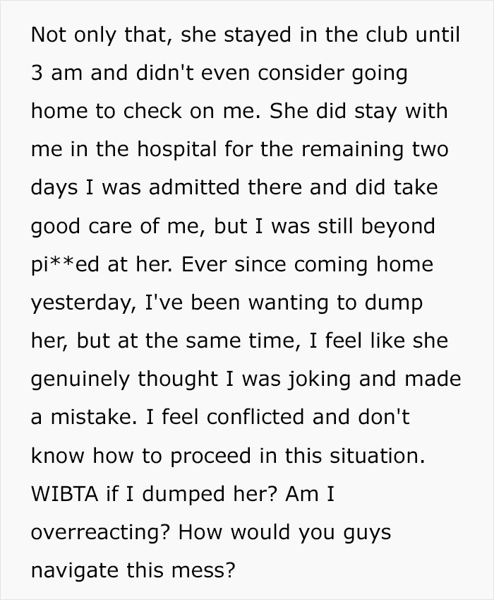 “Do Not Marry Her”: Man Rethinks Marriage Proposal After GF Ignores Him In An Emergency