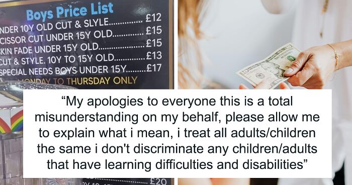 Hairdresser Receives Backlash Online For Charging More For Kids With Special Needs, Explains Situation