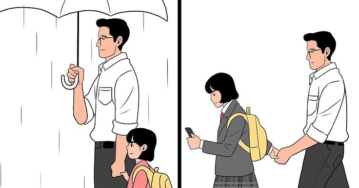 Capturing Everyday Love: Wholesome Illustrations By Myeong-Minho (11 Stories)