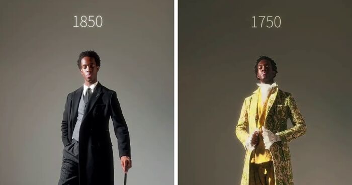 Man Shows Off 34 Different Fits He’d Wear To Different Epochs