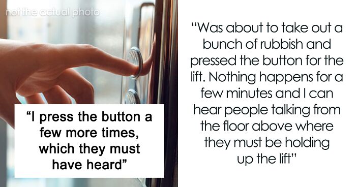 Person’s Revenge Works Wonders After Neighbors Held Up Elevator For Way Too Long