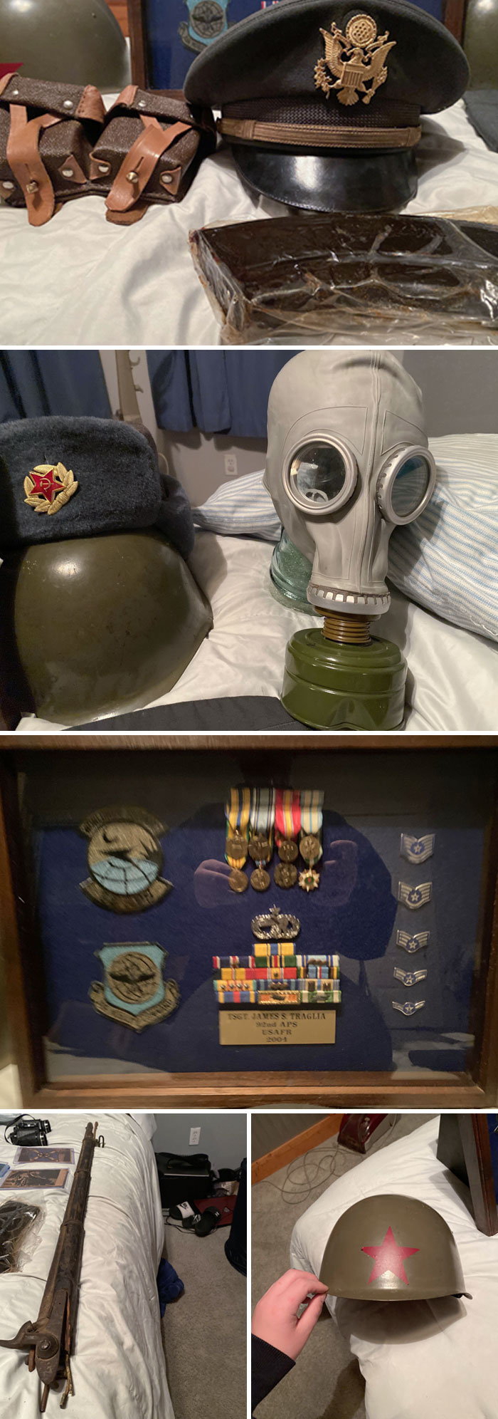 My Whole Military Collection Consists Of Items From Vietnam, WW2, The Cold War, And The Civil War