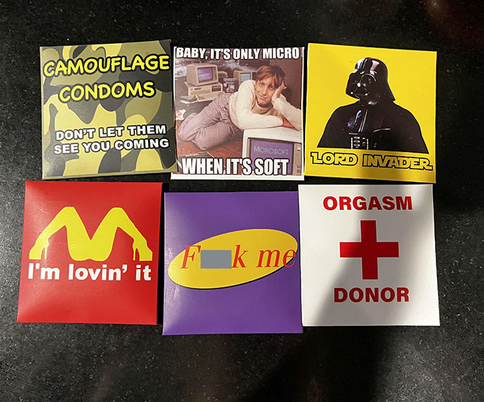 My Sister Bought Me Some Condoms To Contribute To My Collection