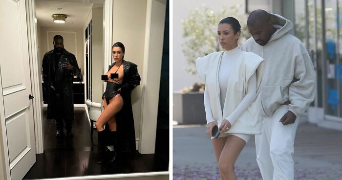 “Censori-ed” Bianca, Kanye West’s Wife, Is Photographed In Abnormally Modest Outfit