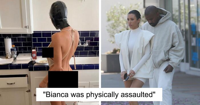 After Kanye Claims He Defended Her From Assault, Bianca Steps Out In Public All Covered Up