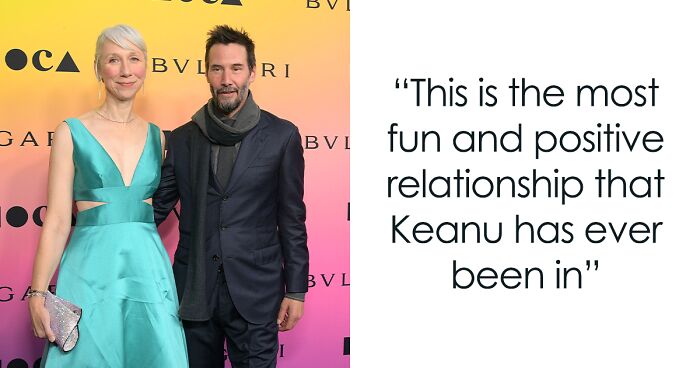 Keanu Reeves Kisses Girlfriend On Red Carpet As He Enjoys “Most Fun” Relationship Ever