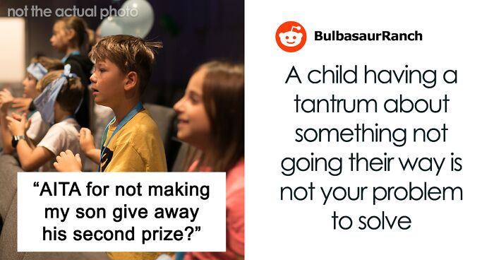 Boy Refuses To Give Up His Raffle Prize To Little Kid Who Lost And Threw A Tantrum