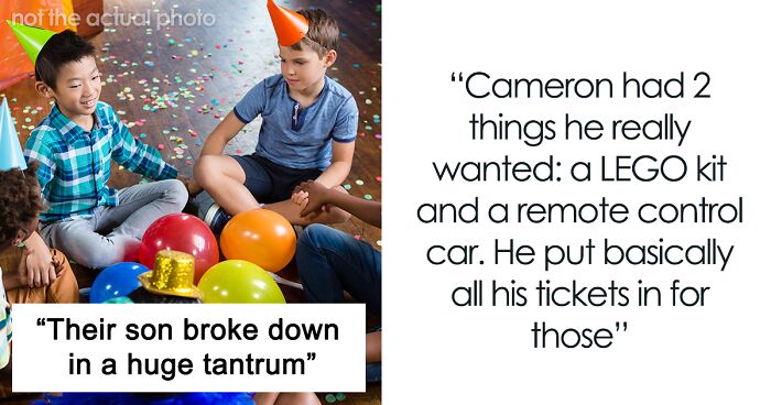 Boy Refuses To Give Up His Raffle Prize Just Because Kid Threw A Tantrum, Mom Supports This 