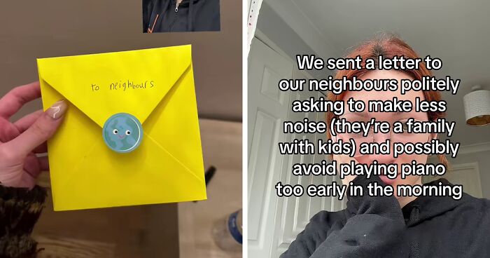 Neighbor Complains About Piano Noise Disturbance, Receives The Most Adorable Apology Note In Return