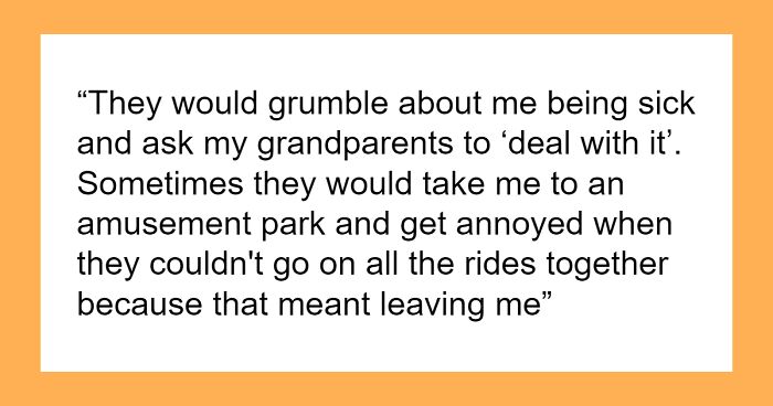 Parents Neglect Their Firstborn And Imagine That Taking Care Of His Siblings Will Make Up For It