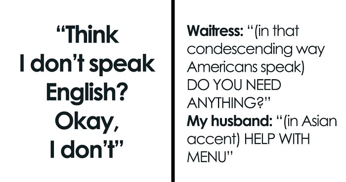 Waitress Assumes Man Doesn’t Speak English Just Because He’s Asian, He Plays Along