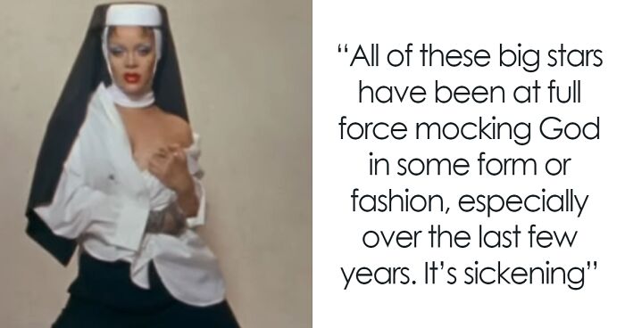 “She Should Know Better”: Rihanna’s Magazine Cover With Her Dressed As A Nun Sparks Backlash