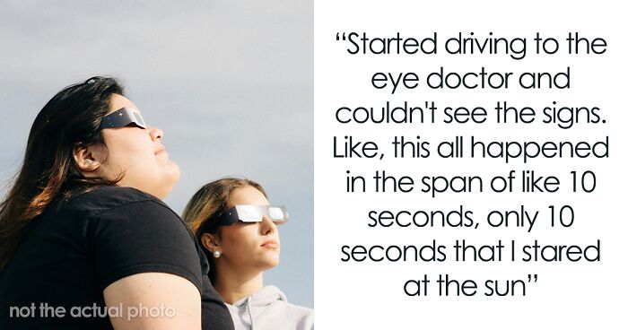 Woman Ends Up With Permanently Distorted Vision After Looking At Eclipse For 10 Seconds, Warns Others