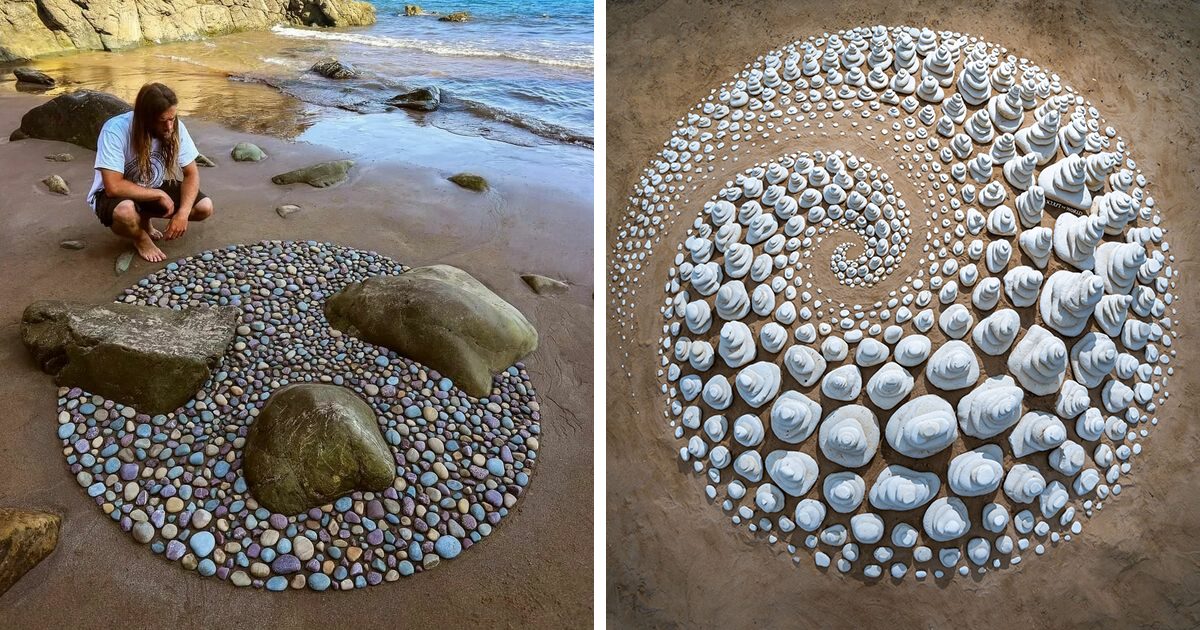 30 Patience-Requiring Land Art Pieces Made With Natural Materials ...