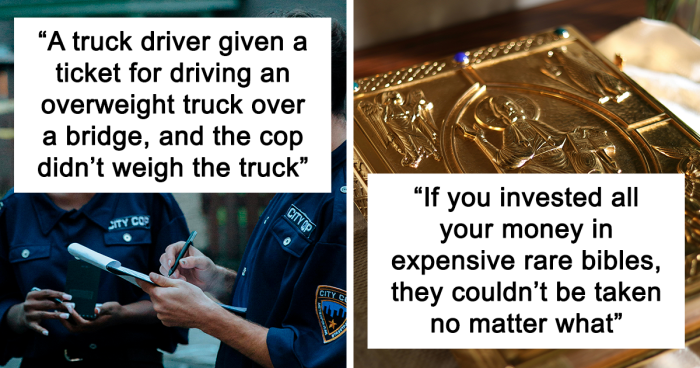 34 Wild Yet Successful Loopholes These People Saw Get Used In Court