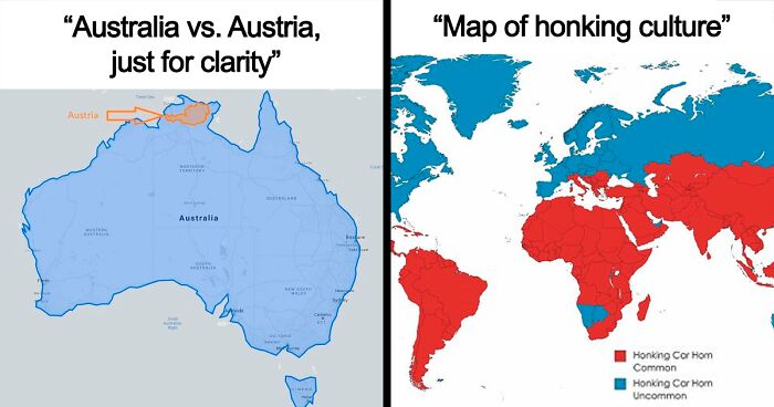 53 'Terrible Maps' You Won't Find In Geography Textbooks (New Pics)