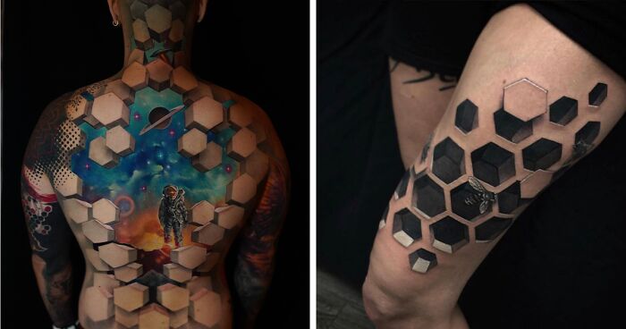 Imaginary Worlds Underneath The Skin: 48 Astonishing Tattoos By This Artist