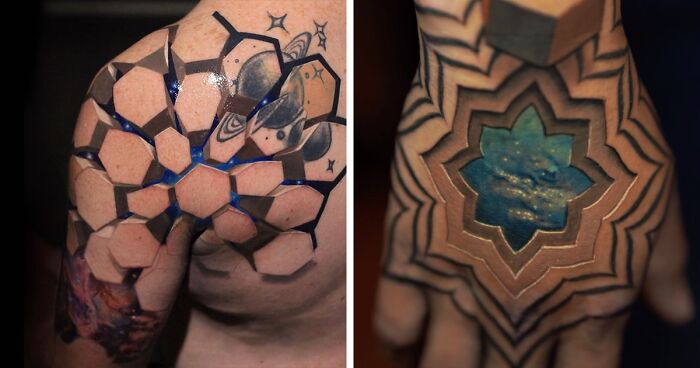 This Tattoo Artist Uses Ink To Create His Visionary Art Pieces On Human Skin (48 New Pics)