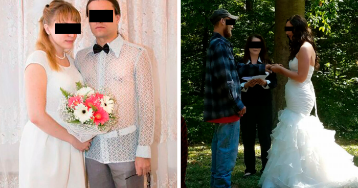 35 Grooms That Put No Effort Into Looking Presentable On Their Wedding Day