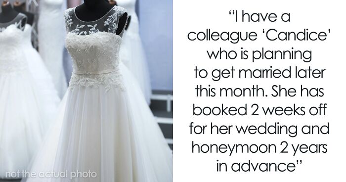 Bride Is Furious Coworker Is Going To Have Eye Surgery, Making Her Change Her Wedding Plans