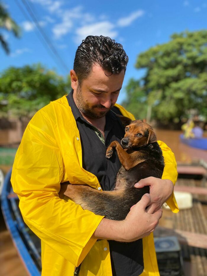 These Dedicated Volunteers Are Rescuing Thousands Of Animals From Rio Grande Do Sul Floods