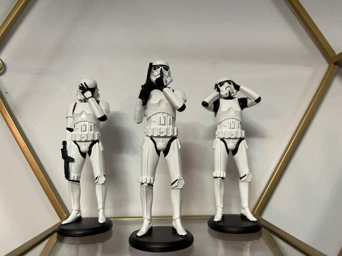  Stormtrooper Figurines : Hear No Sith, See No Sith, Speak No Sith