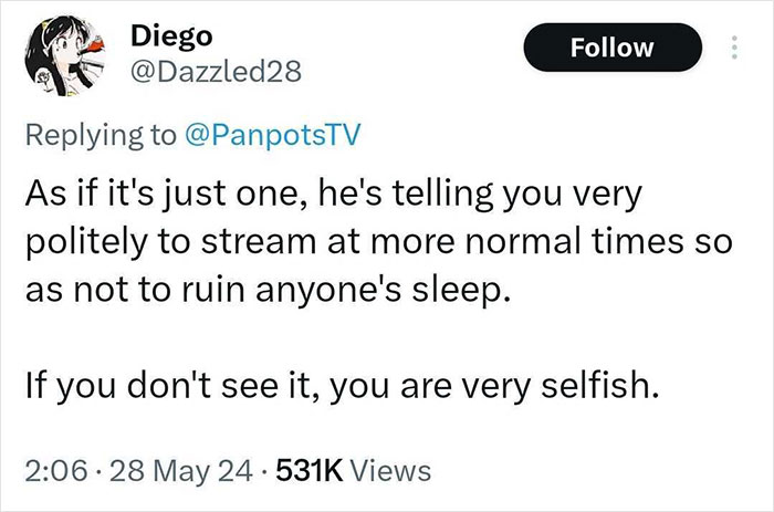 Man Calls Out Neighbor’s Note Asking Him To Limit Night Streams—He Gets A Reality Check