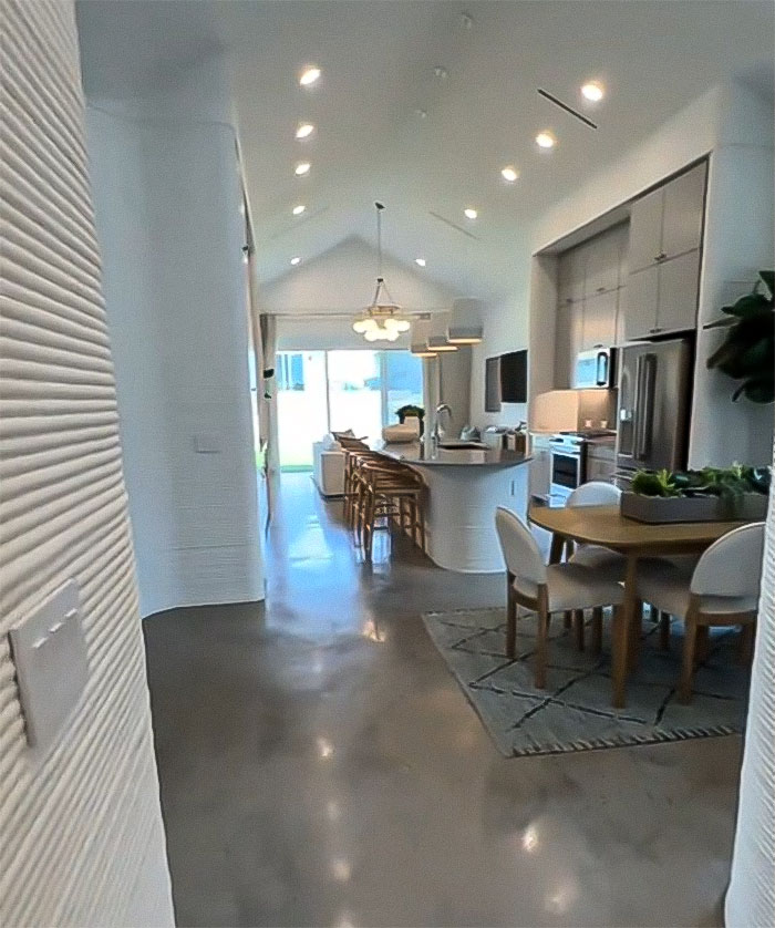 Woman Shares Pros And Cons Of Living Inside A Four-Bedroom 3D-Printed Home