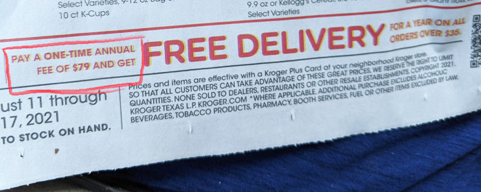 Is That Really Free Delivery?