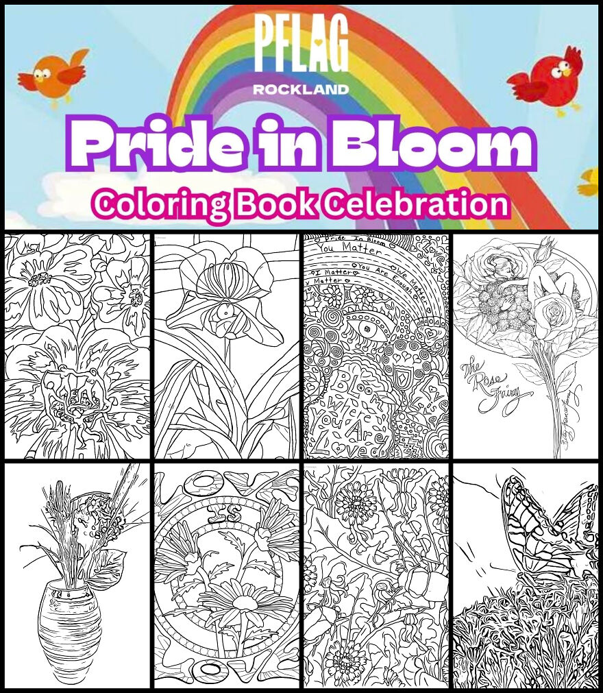 40 Artists Bloom In A Special Coloring Book