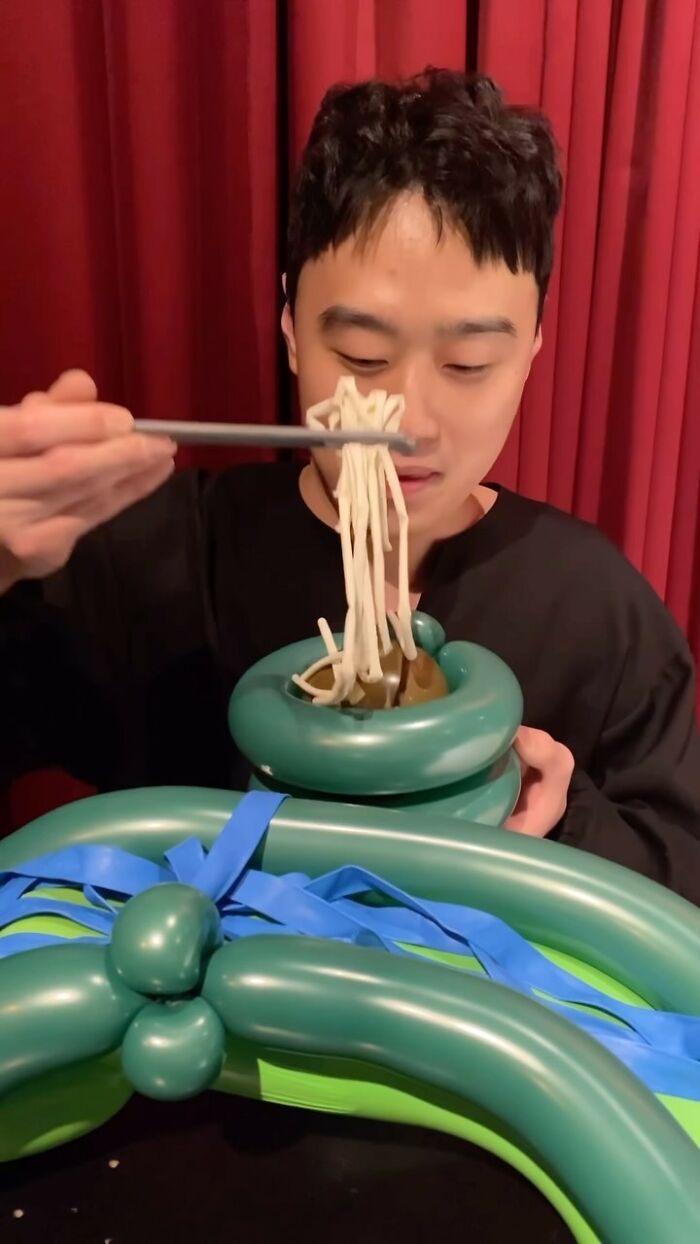 Meet Jiwon Lee: The Balloon Artist Crafting Mouth-Watering Culinary Creations (44 Pics)