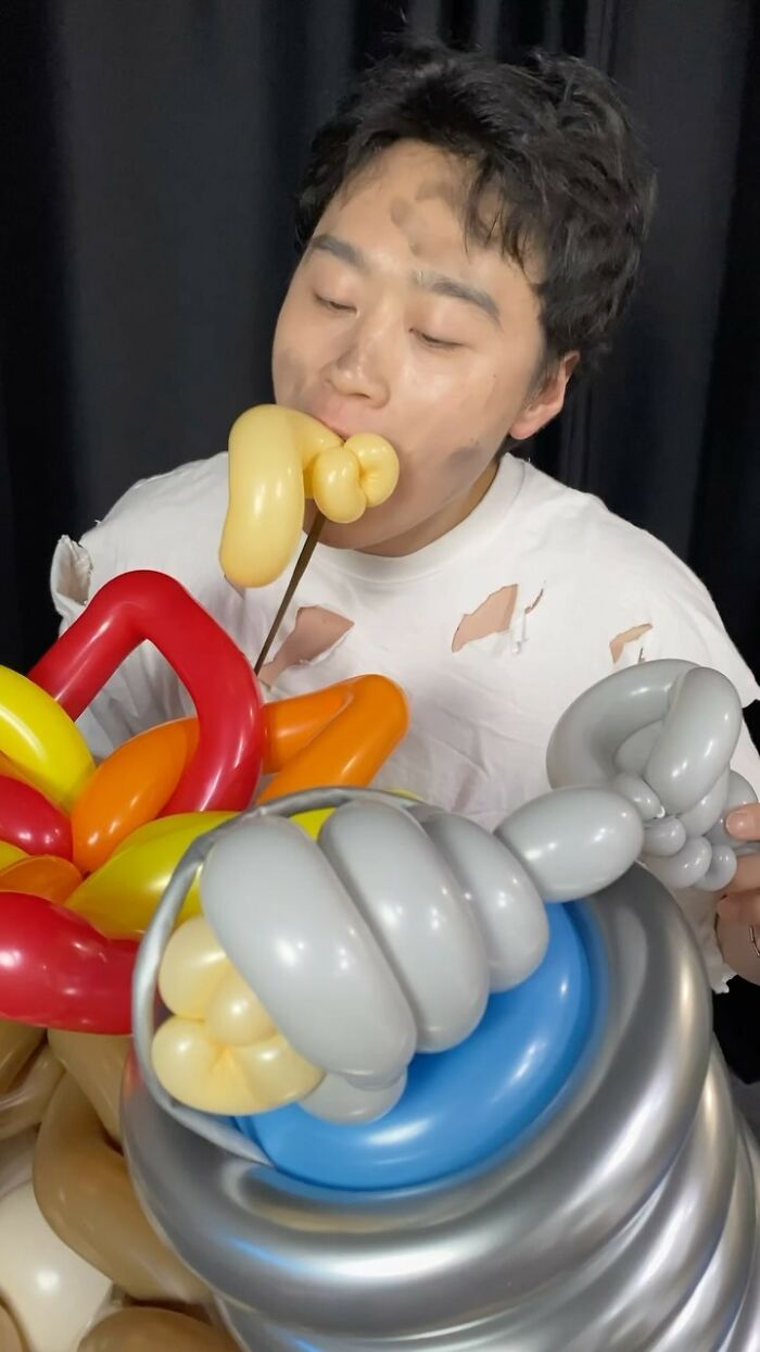 Meet Jiwon Lee: The Balloon Artist Crafting Mouth-Watering Culinary Creations (44 Pics)