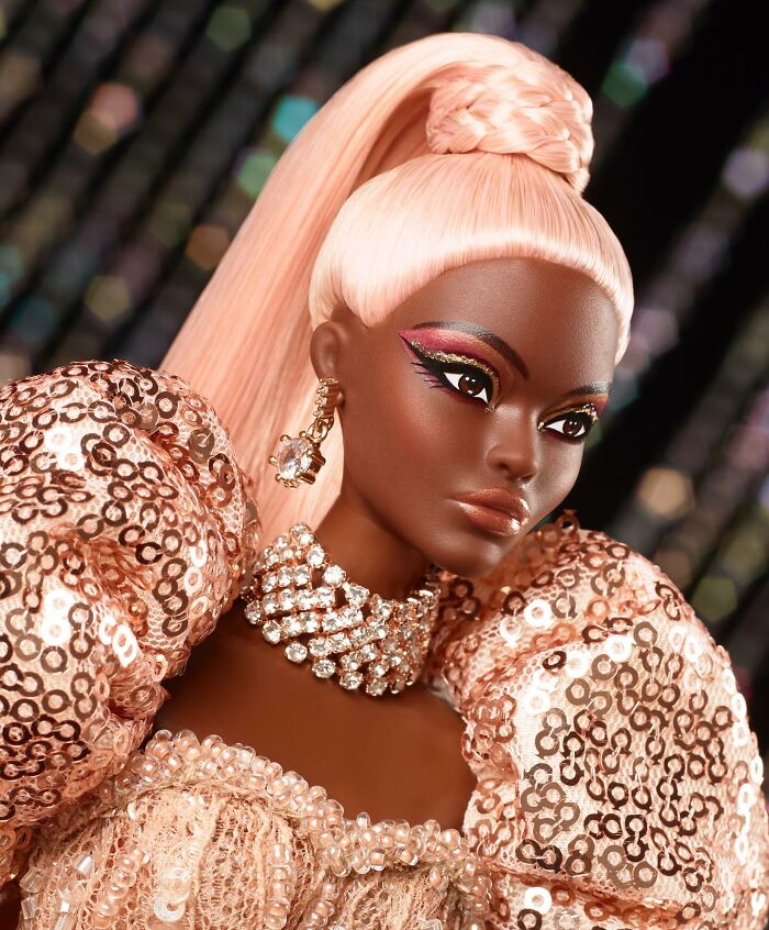 Golden Blush Barbie By Bill Greening: Sold For 3,500 On Ebay