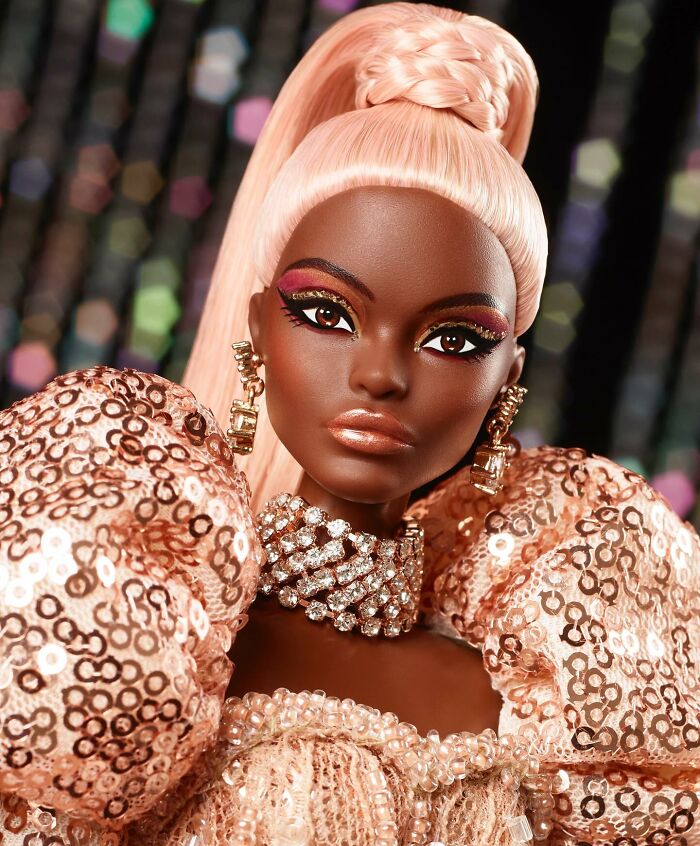 Golden Blush Barbie By Bill Greening: Sold For 3,500 On Ebay