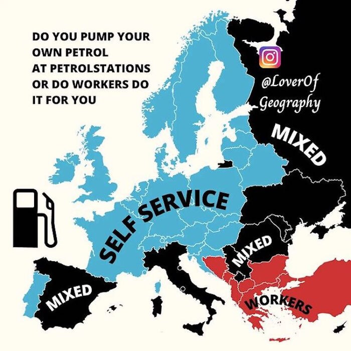 How Is Petrol Pumped Into Your Car Across Europe?