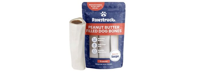 Pawstruck Peanut Butter Filled Dog Bones