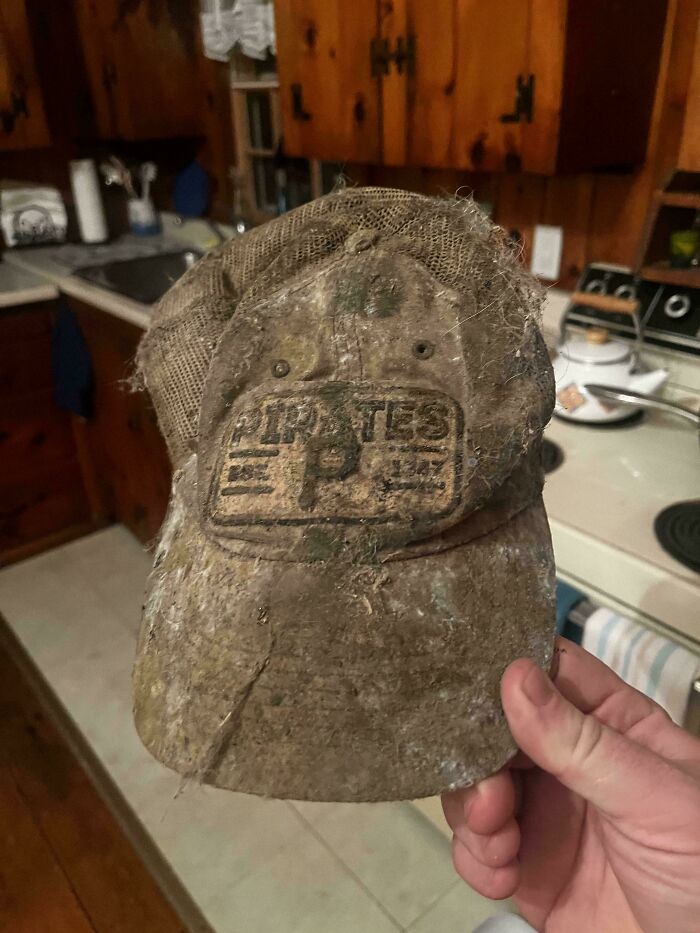 Found A Hat I Lost Three Years Ago Under A Couch