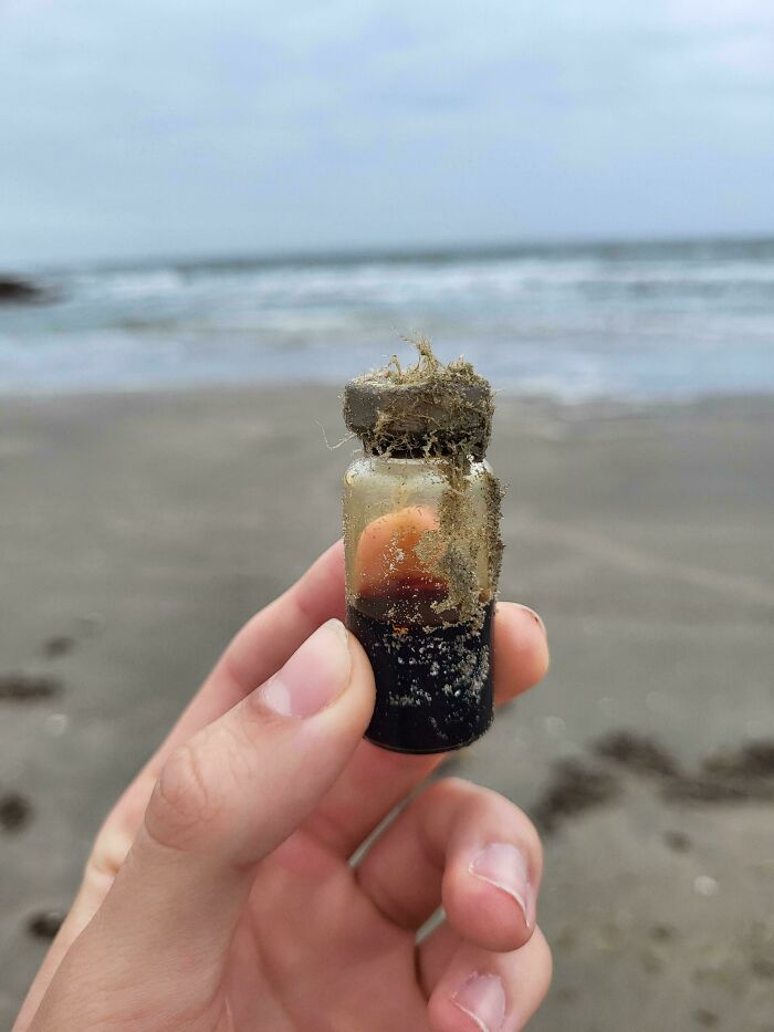 Vial Of Liquid I Found On The Beach