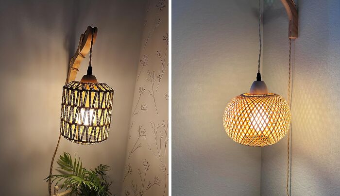  Boho Rule #54: No Overhead Lighting! Opt For Soft Lighting Like This Earthy Wall Light For The Ultimate Boho Vibe