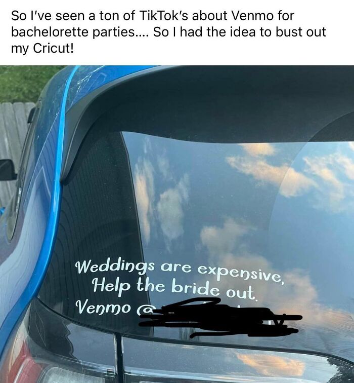 Soliciting Wedding Funds From Strangers Isn’t Tacky At Allllll /S