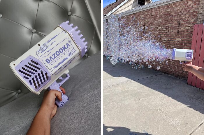  This Bubble Machine Gun Has Blown Up Over TikTok And For Good Reason