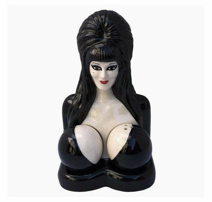 This Elvira Salt & Pepper Shaker Set