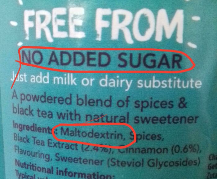 Free From No Added Sugar. Specifically Designed To Make A Lot Of Money And Keep You Addicted