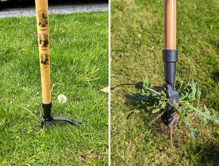  The Original Stand Up Weed Puller Tool With Long Handle Will Help You Save Your Back And Knees The Next Time You Tackle Your Garden