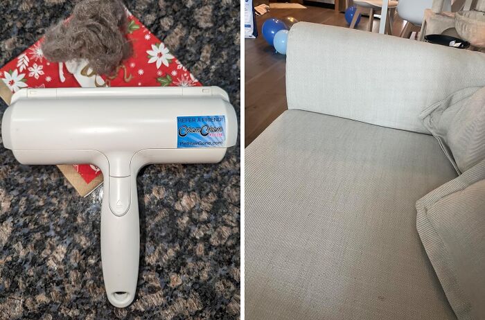 This Pet Hair Remover And Reusable Lint Roller Brings A Much Needed Upgrade To Wasteful Lint Brushes