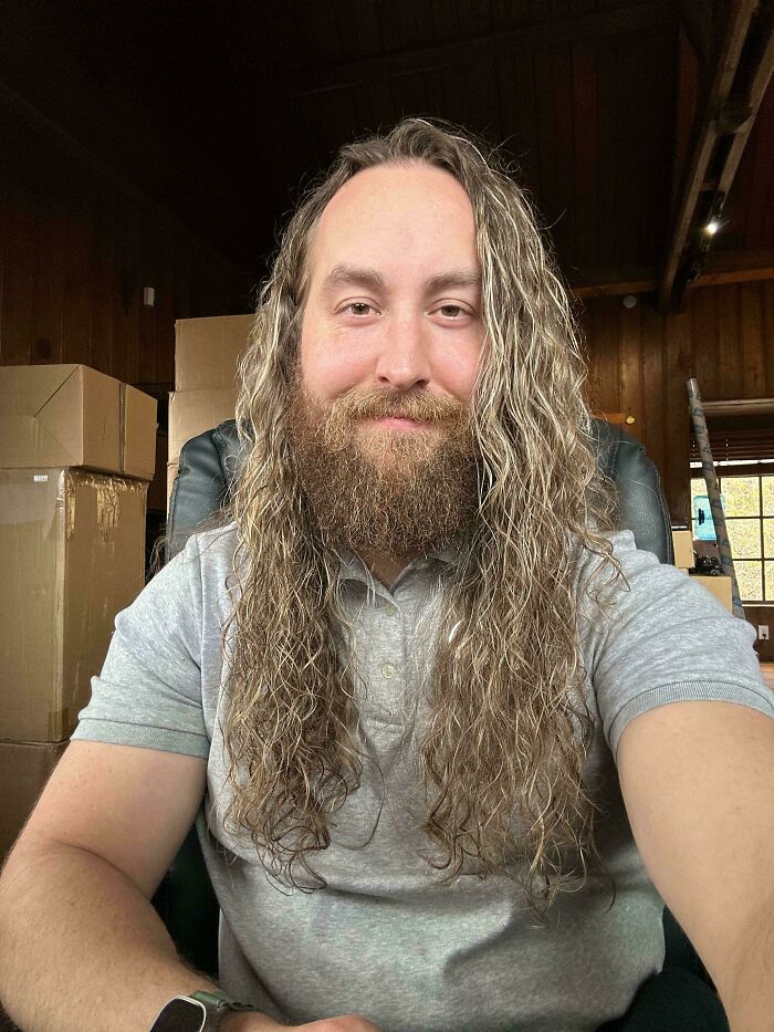 Been Growing My Hair Since 2019. Saw This Page And Decided To Add A Photo