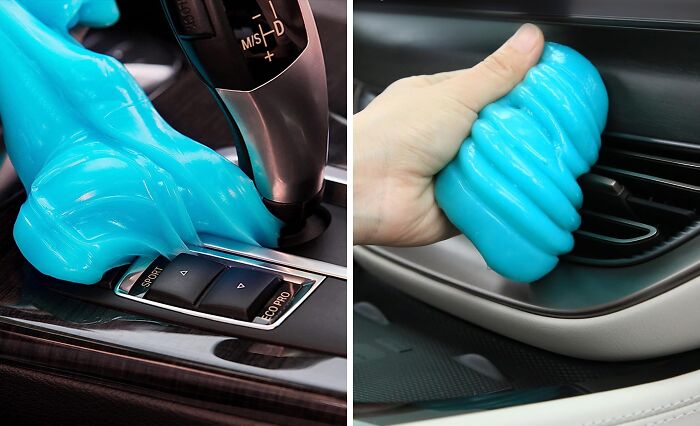 Fool Yourself Into Thinking That Clenaing Is Fun With This Car Cleaning Gel 